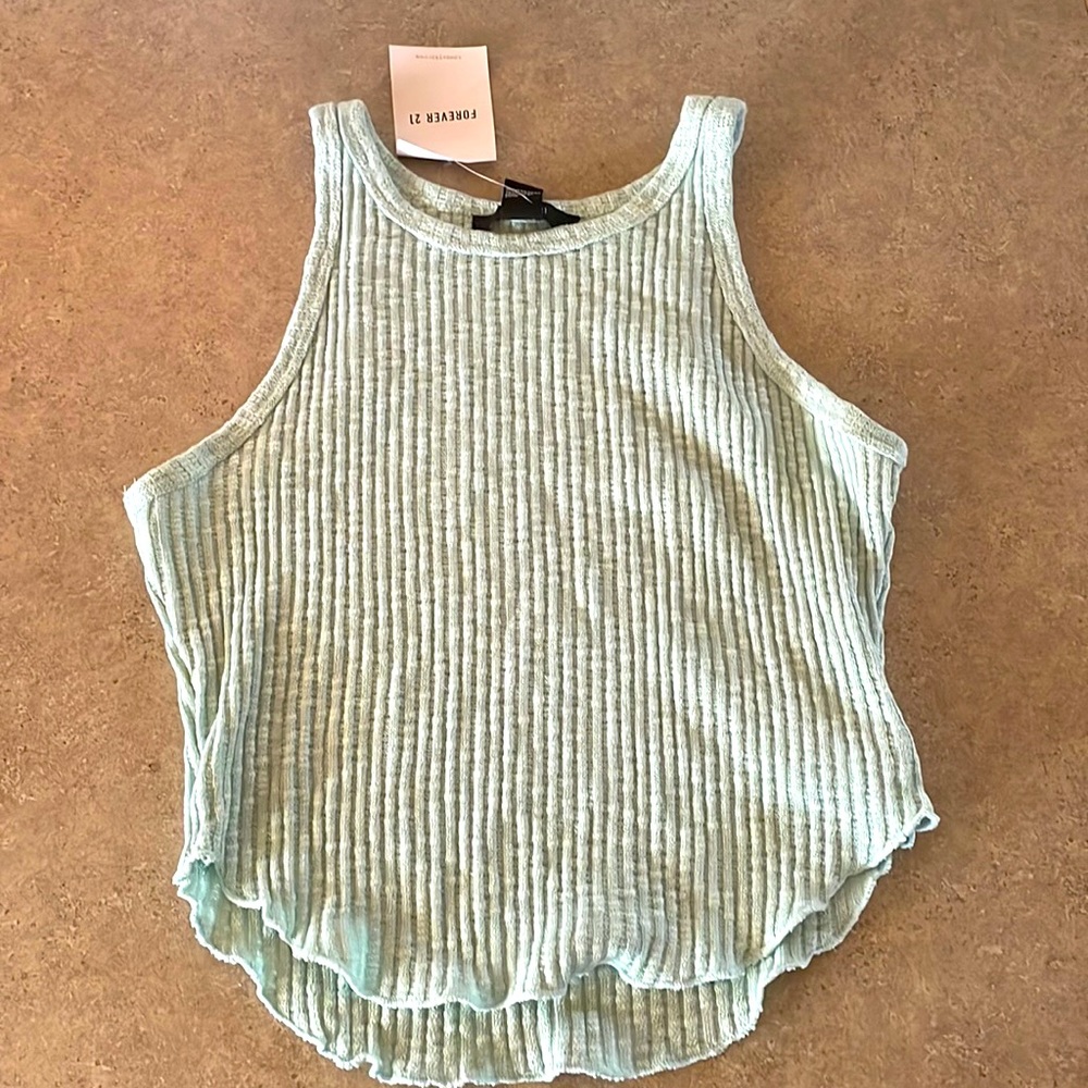 Crop top from forever 21 with tag still on .